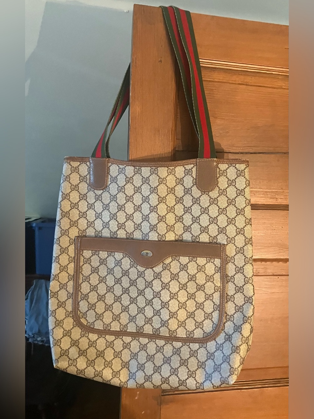 Authentic Gucci Ophidia Coated Monogram Canvas Tote
